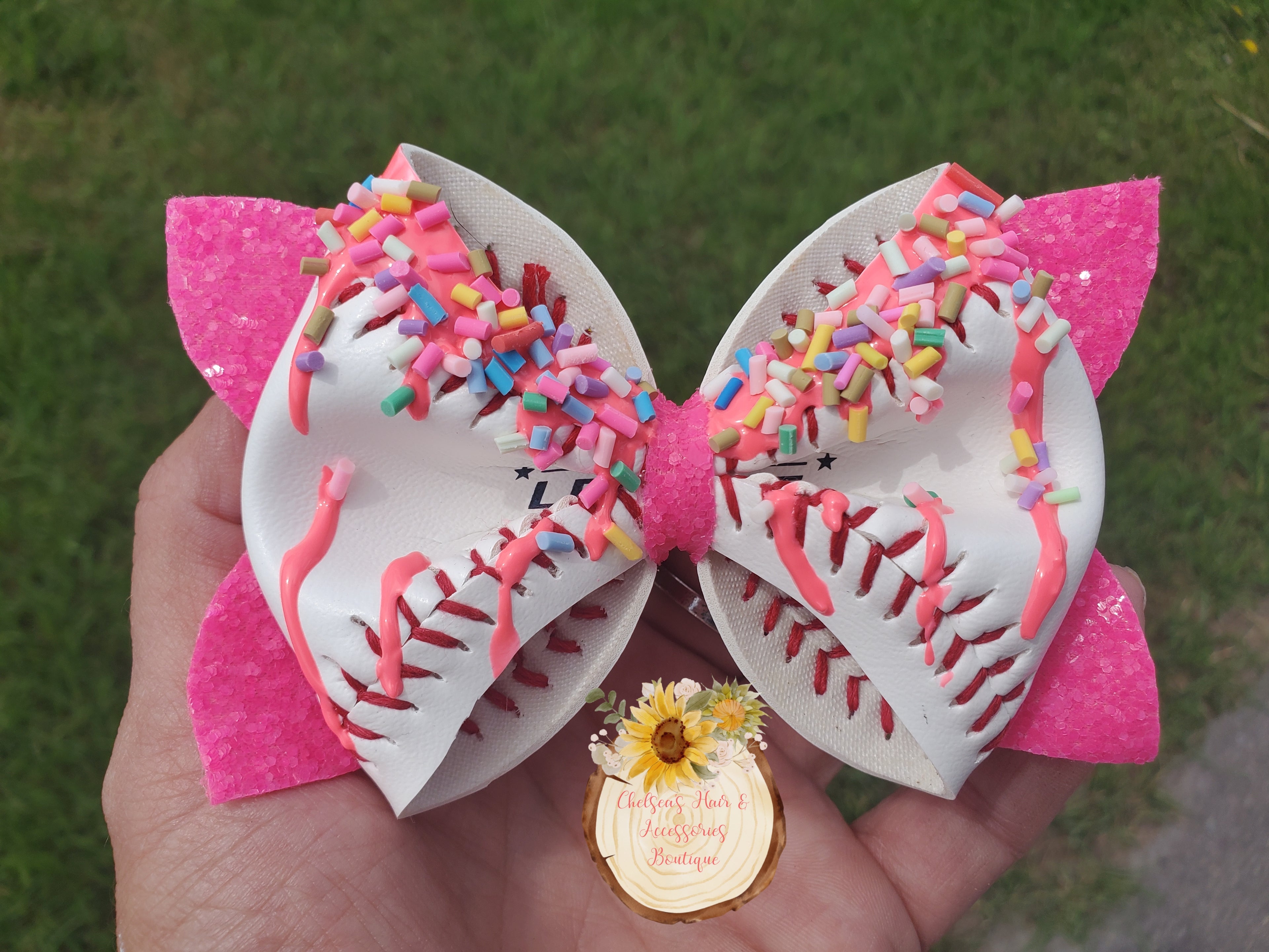 Real Baseball Drip Bow