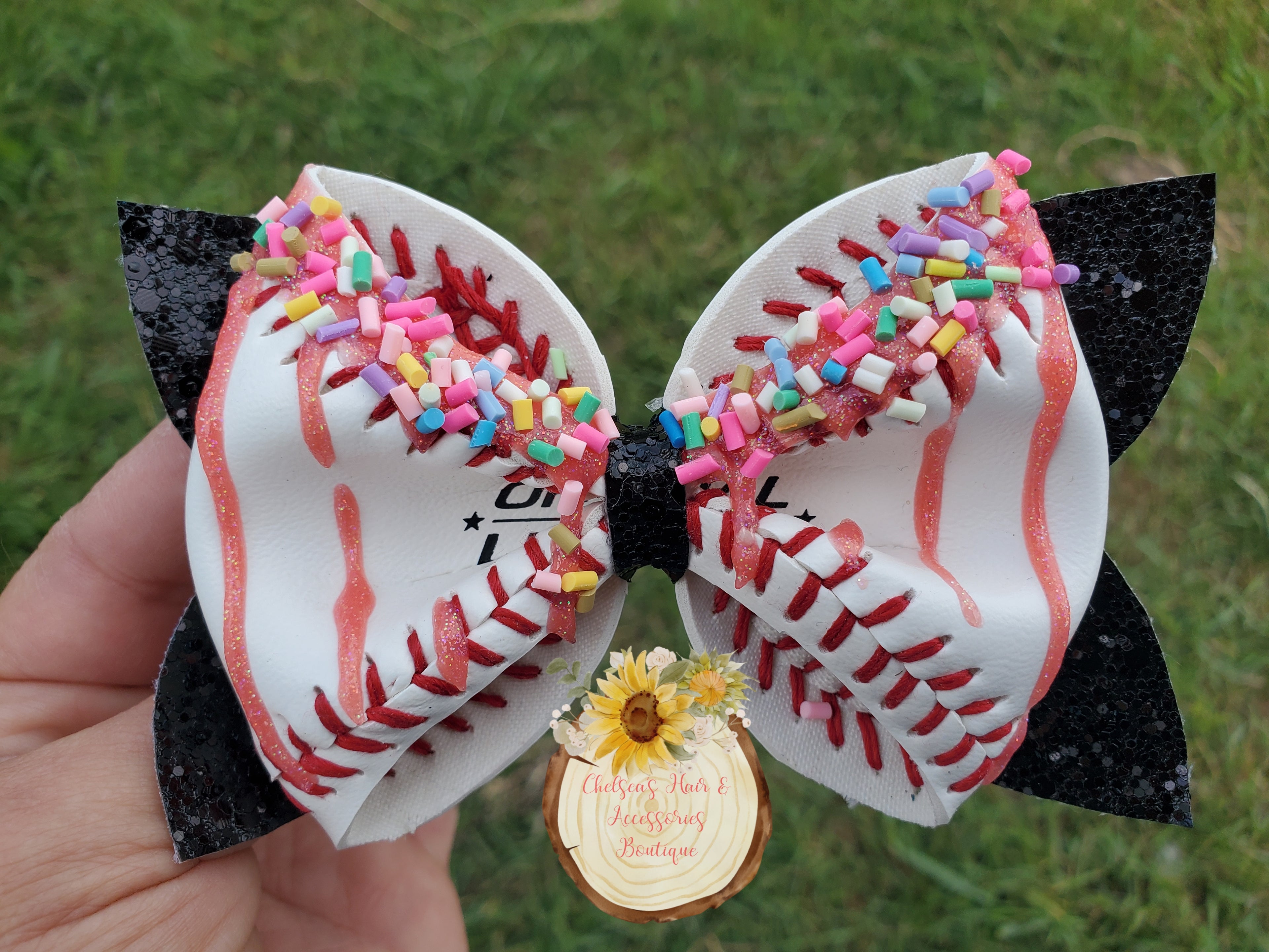 Real Baseball Drip Bow